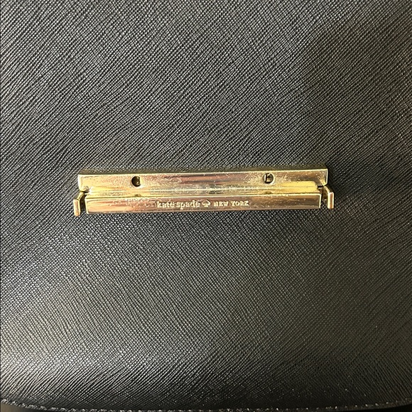 Kate Spade Heritage Make It Mine Byrdie Crossbody Black Saffiano Leather - Picture 12 of 17